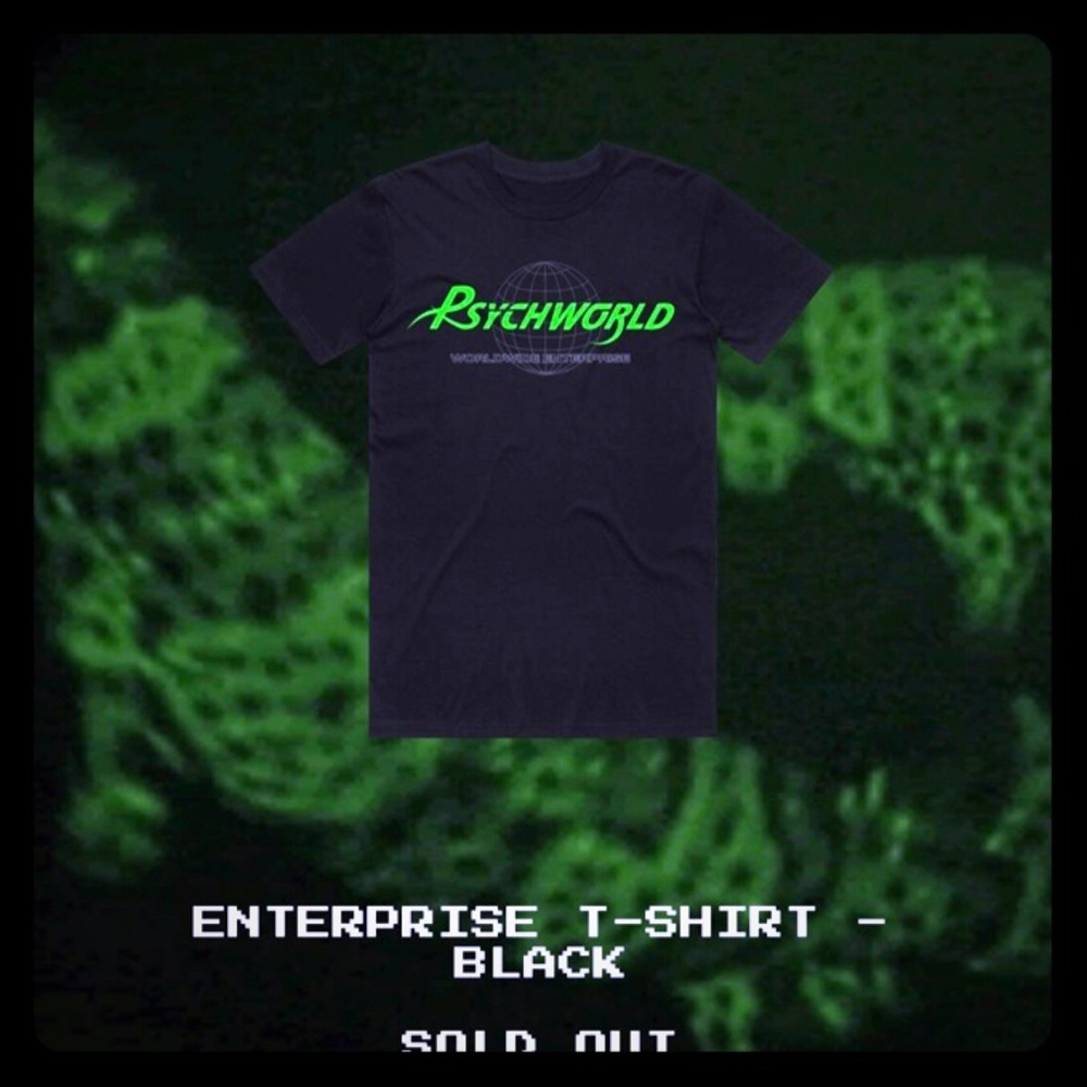 Psychworld enterprise t-shirt